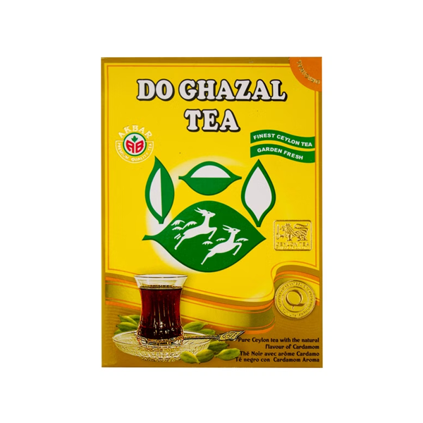 چای سیلان هل دار دوغزال ۵۰۰ گرم (کیسه ای)