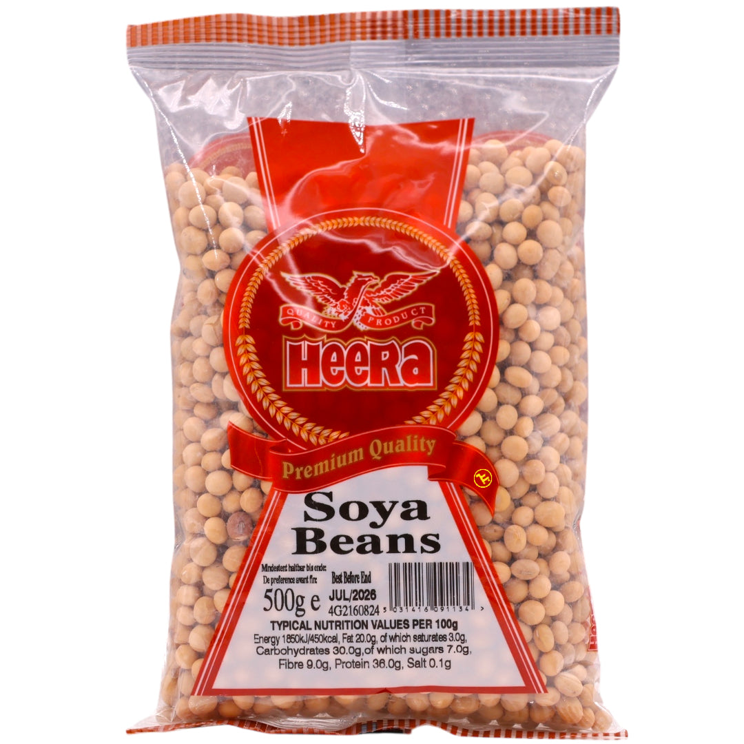 Heera Soya Beans 500g Produktbild
