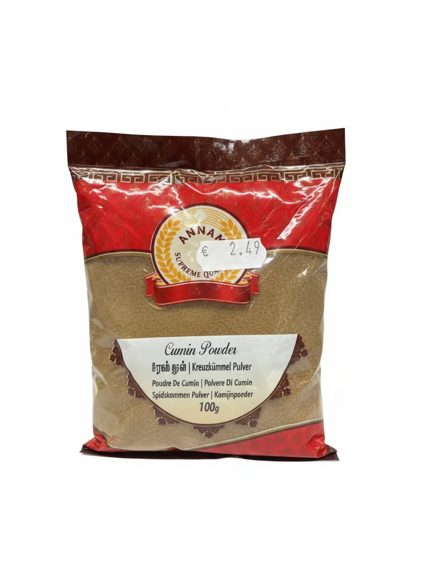 Annam Annam Jeera Powder 100g - Indische Lebensmittel bei Sairas Hamburg