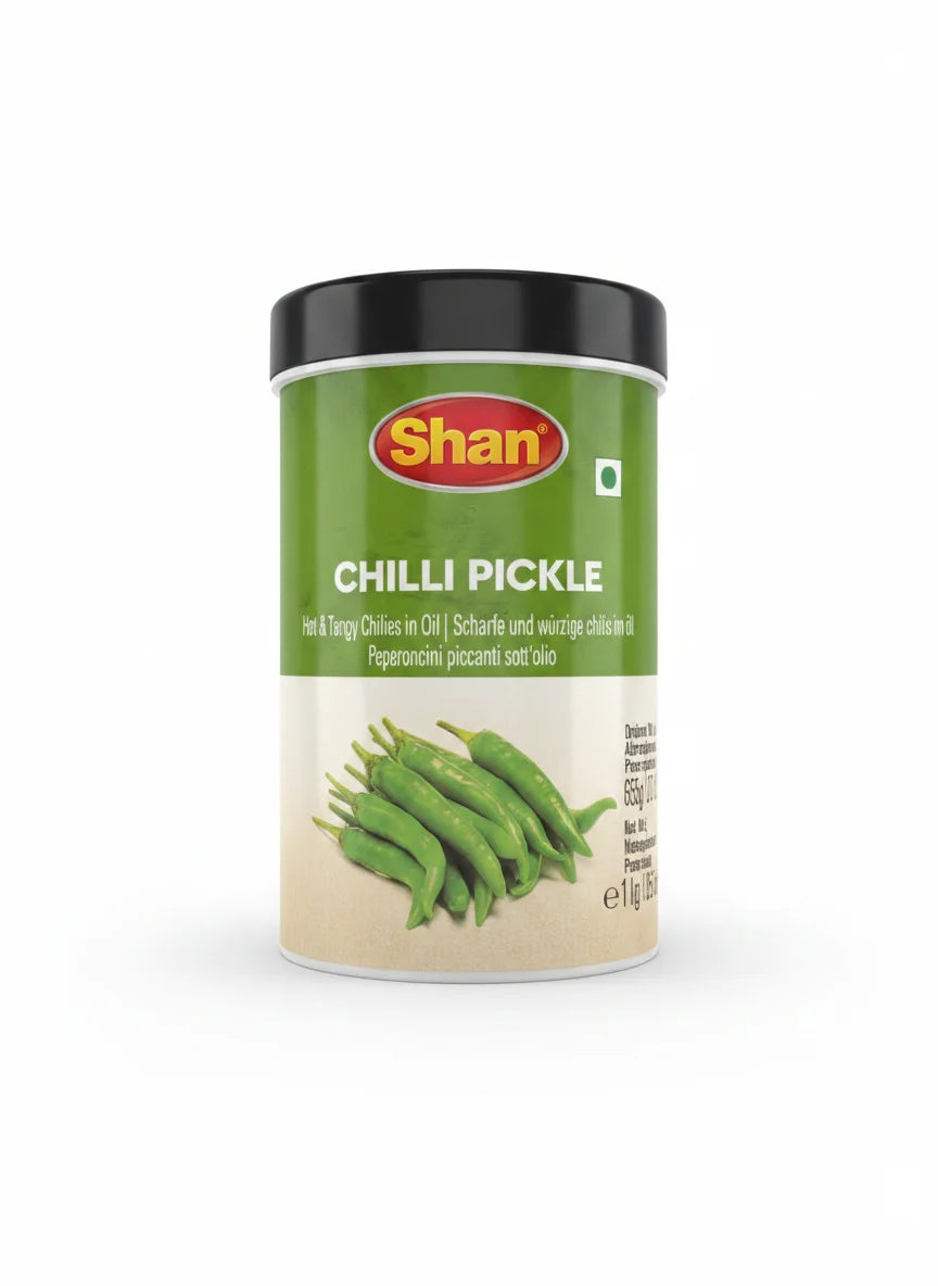 Shan Shan Chilli Pickle 1Kg - Indische Lebensmittel bei Sairas Hamburg