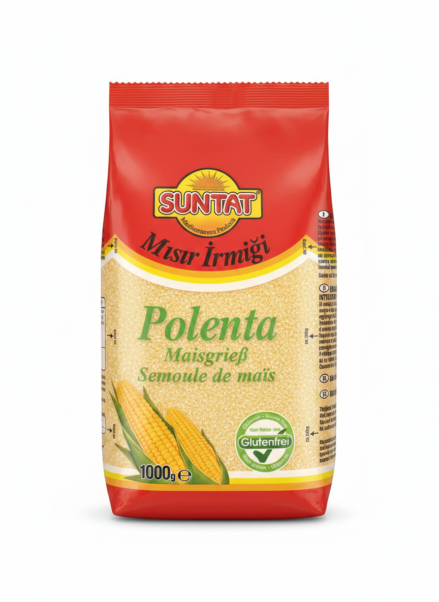 Suntat Suntat Polenta Maisgrieß 1Kg - Indische Lebensmittel bei Sairas Hamburg