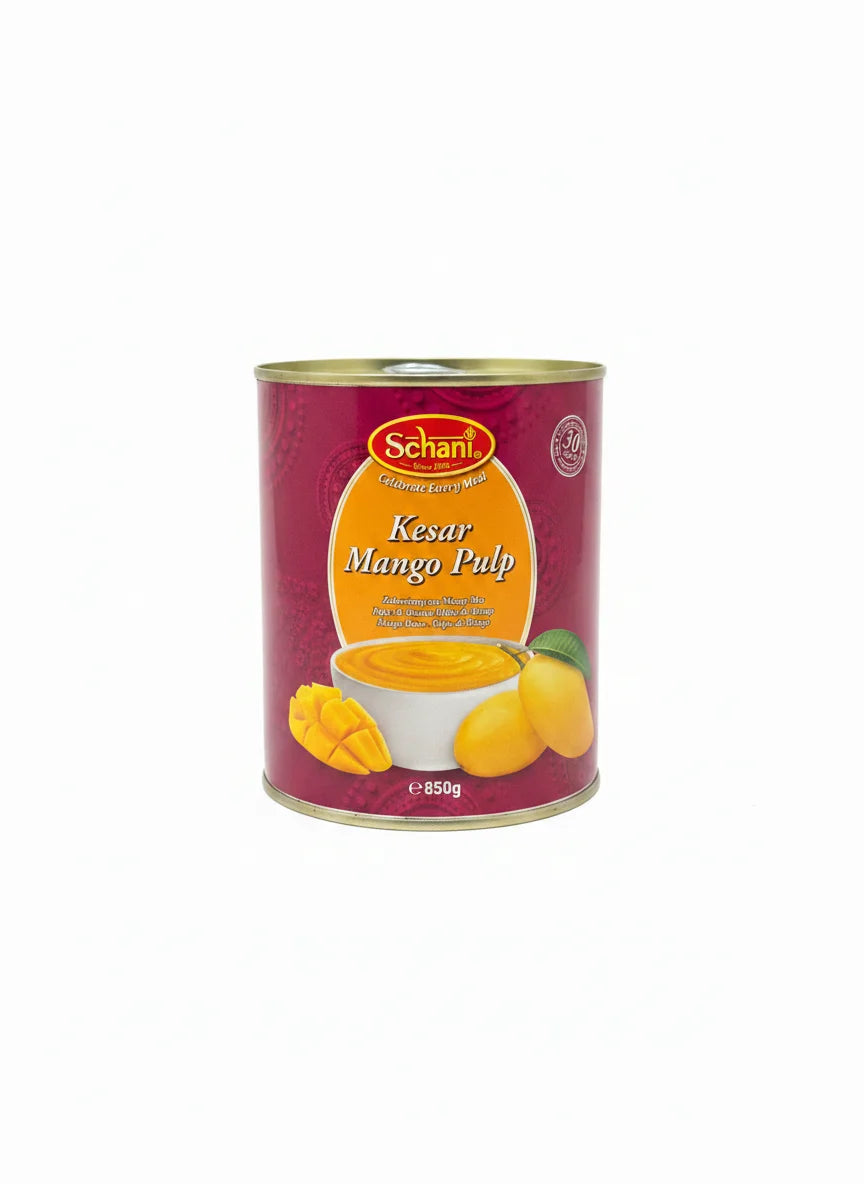 Sairas Schani Kesar Mango Pulp - Indische Lebensmittel bei Sairas Hamburg
