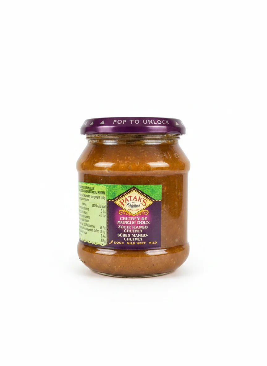 Pataks Pataks Sweet Mango Chutney 340g - Indische Lebensmittel bei Sairas Hamburg