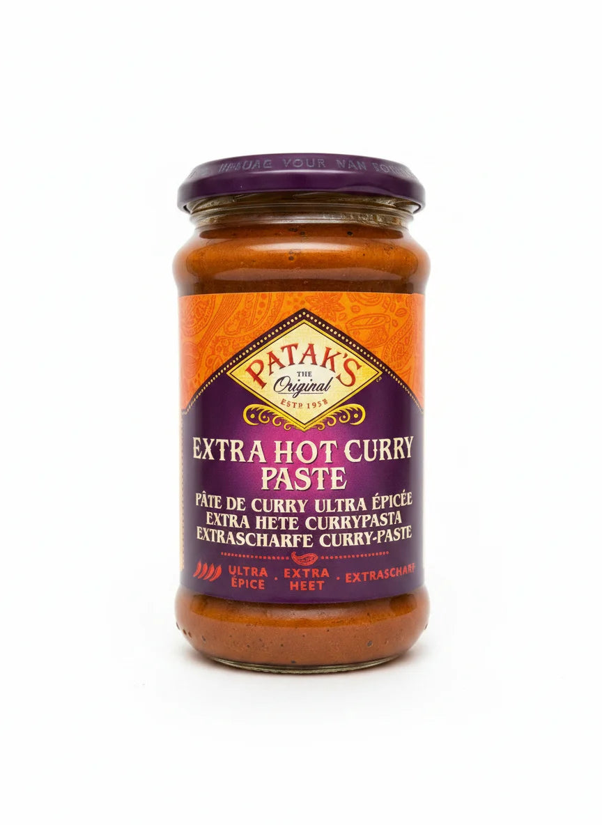 Pataks Pataks Extra Hot Curry Paste 283g - Indische Lebensmittel bei Sairas Hamburg