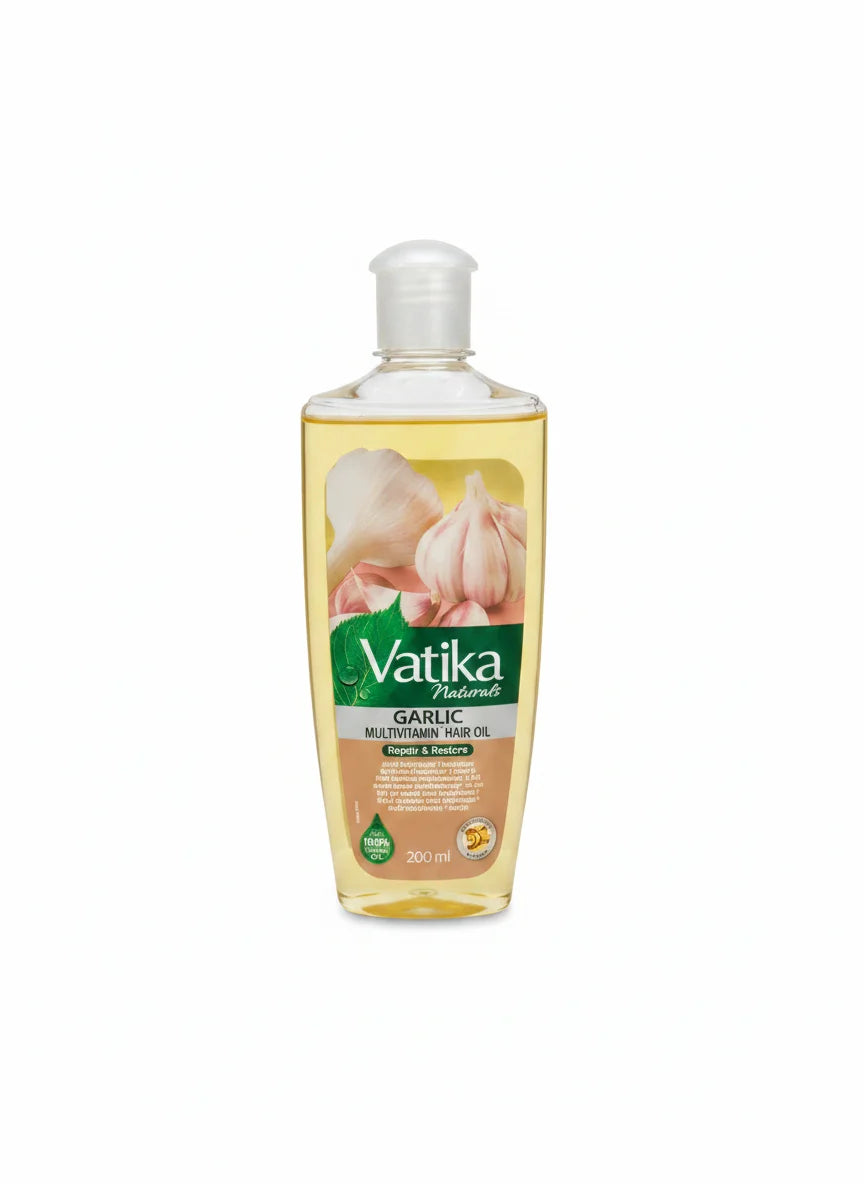 Vatika Vatika Garlic Hair Oil 200ml - Indische Lebensmittel bei Sairas Hamburg