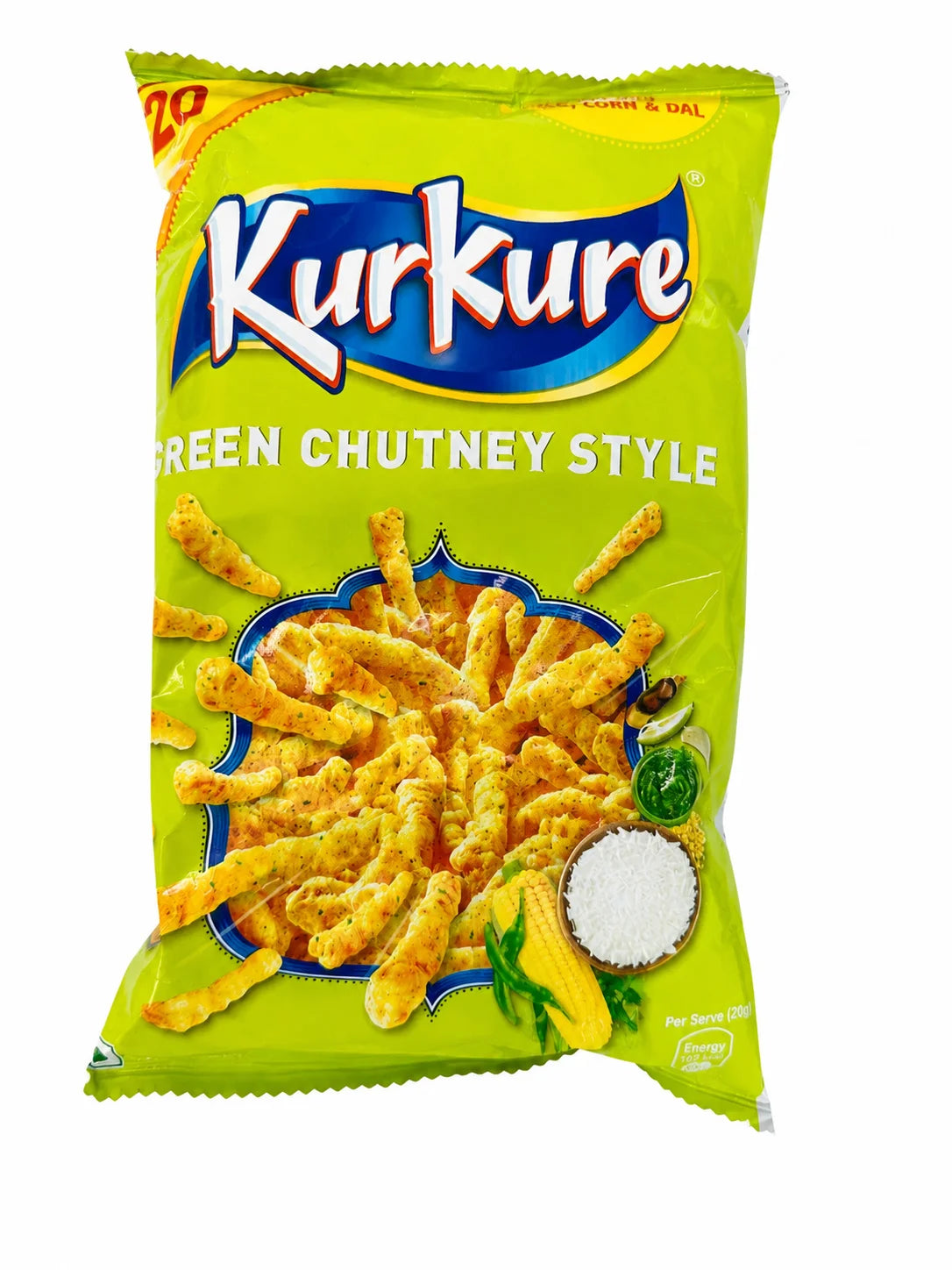 KurKure Green Chutney Style 70g - Kurkure Green Hamburg