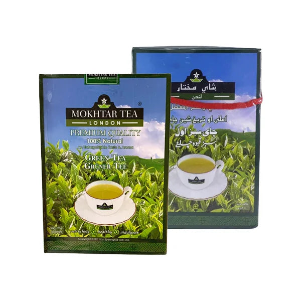 Mokhtar Grüner Tee loser Tee 500g Packung - Tee & Getränke bei Sairas Hamburg