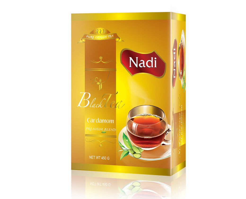 Nadi Black Tea Cardamom 450g Produktbild