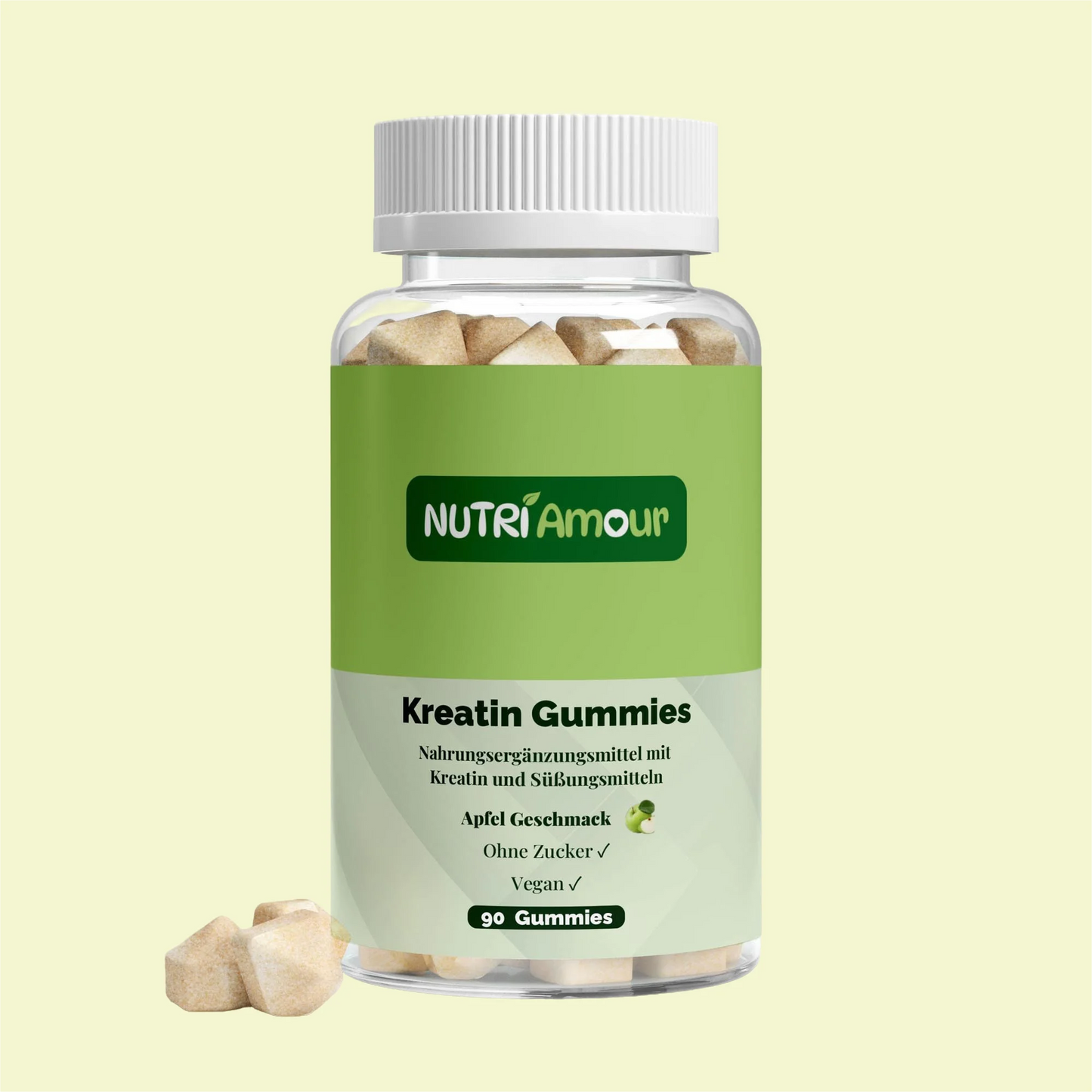 NutriAmour Kreatin Gummies Nahrungsergänzung - Supplement bei Sairas Hamburg