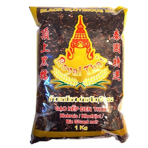 Royal Thai Black Glutinous Rice 1Kg Produktbild