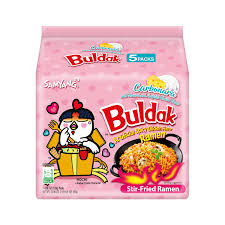 Samyang Buldak Pink Hot chicken Ramen 5x130g Produktbild