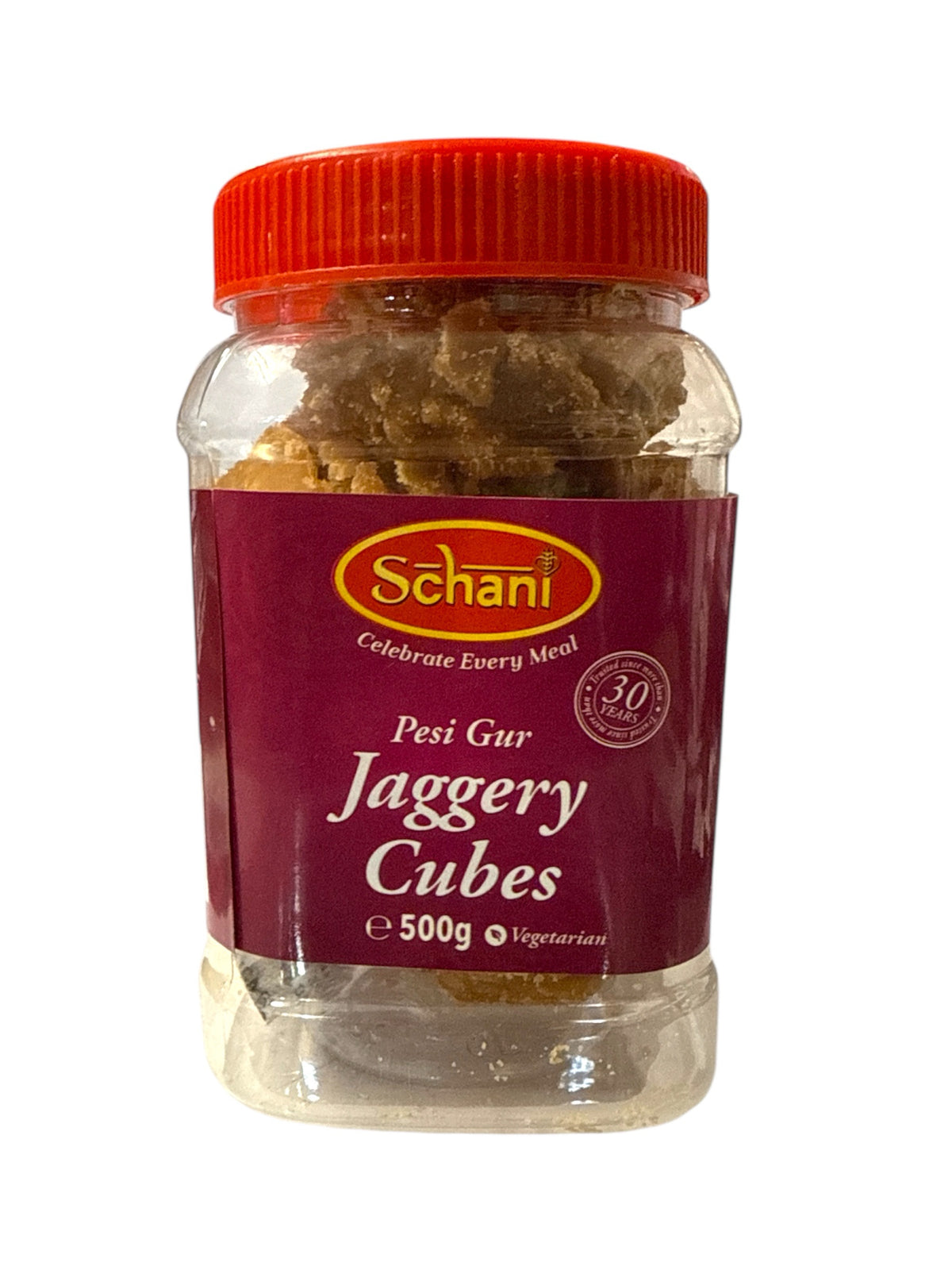 Schani Jaggery Cubes 500g Produktbild