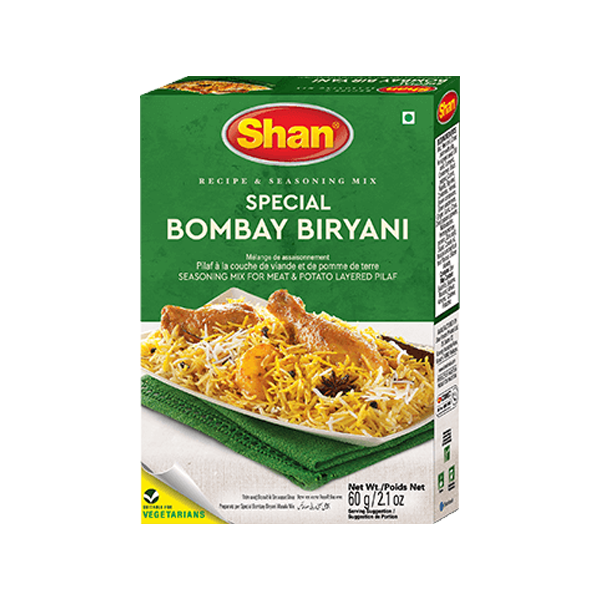 Shan Bombay Biryani Gewürzmischung 60g - Indische Gewürzmischung bei Sairas Hamburg