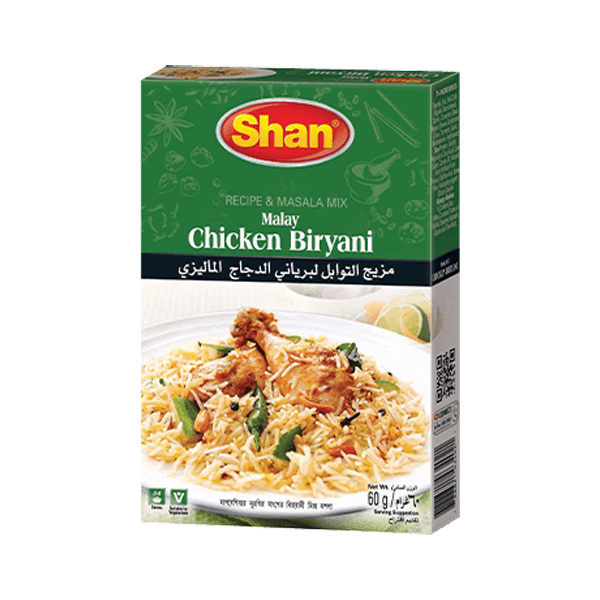 Shan Malay Chicken Biryani Gewürzmischung 60g - Biryani Mix bei Sairas Hamburg