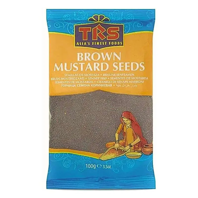 TRS Brown Mustard Seeds 100g Gewürze/Spices