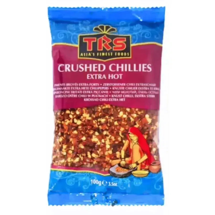 TRS Chiliflocken Extra Scharf 250g - Indische Gewürze bei Sairas Hamburg