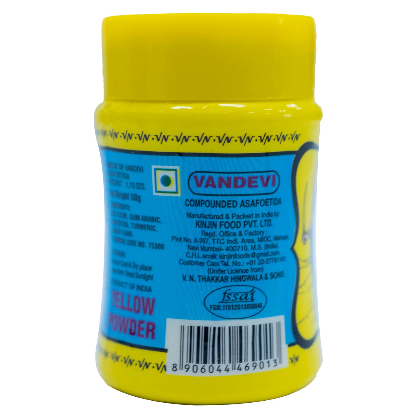 Vandevi Yellow Powder Asafoetida 50g Produktbild