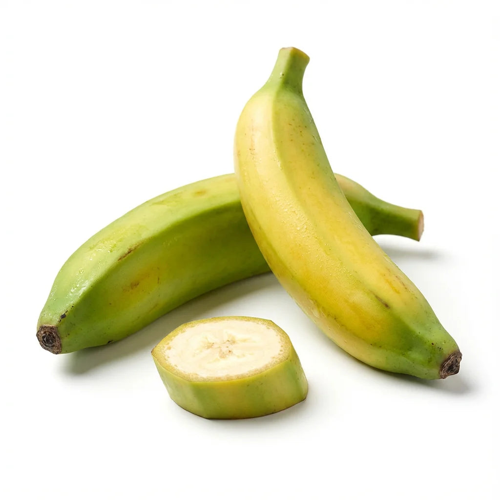 SAIRAS Frische Kochbananen grün und gelb - Frisches Gemüse bei Sairas Hamburg