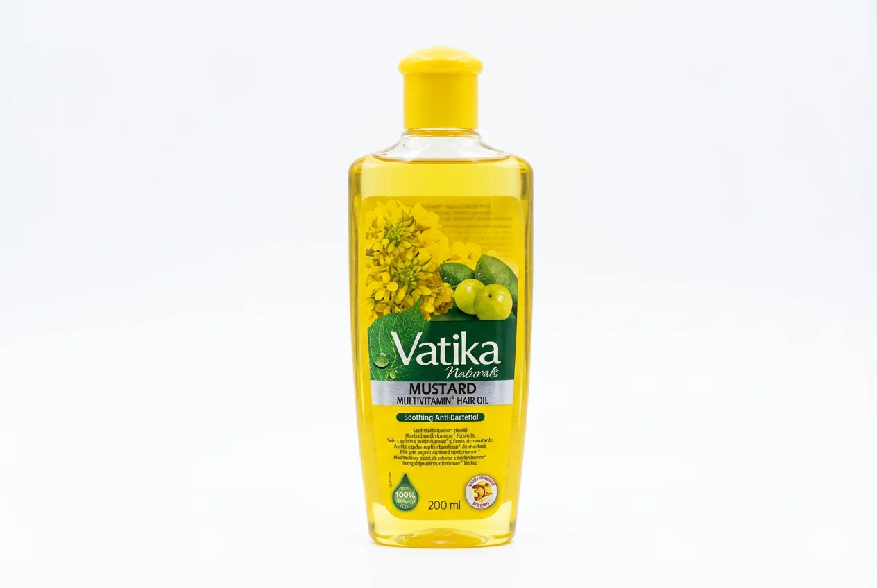 Vatika Mustard Multi Haaröl 200ml - Indische Haarpflege bei Sairas Hamburg