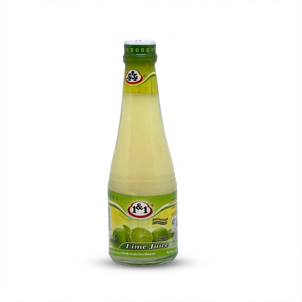 1&1 Lime Juice 320ml