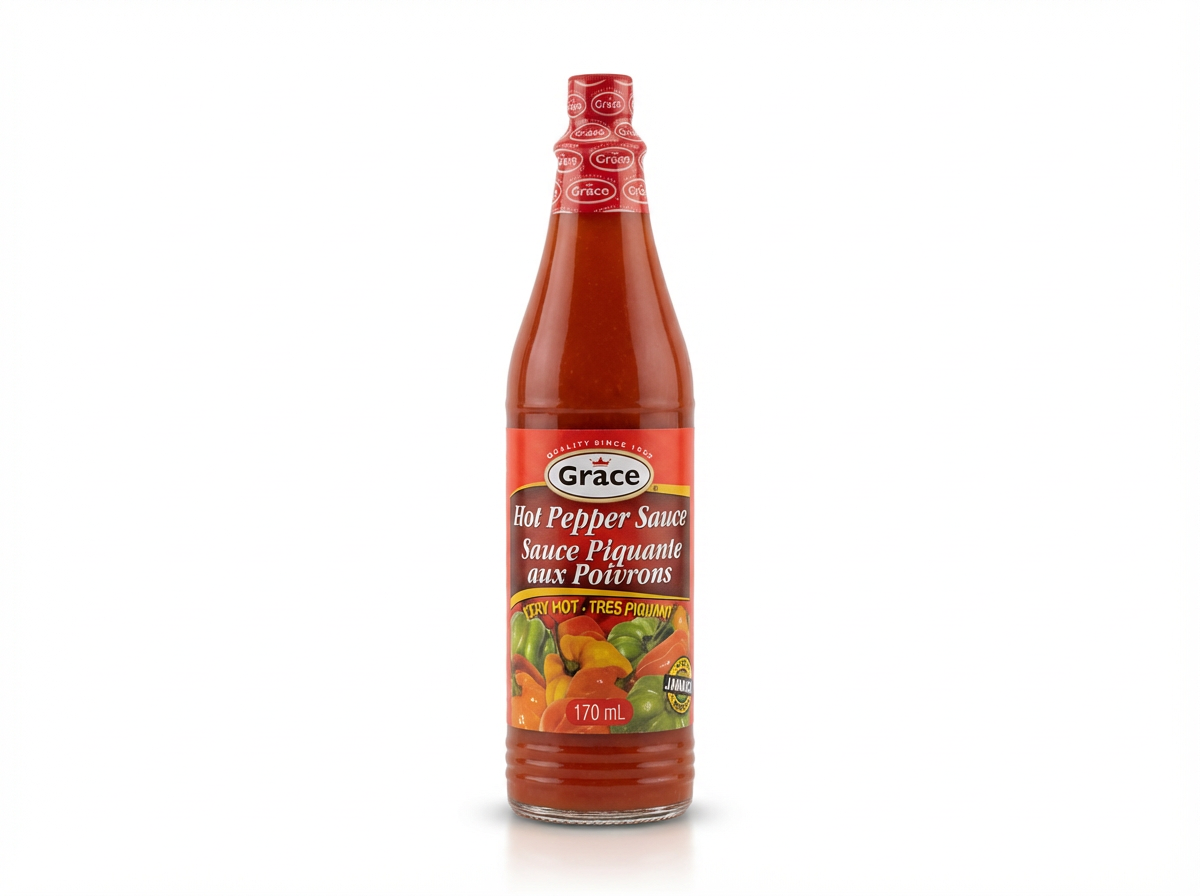 Grace Hot Pepper Sauce Very Hot 170ml