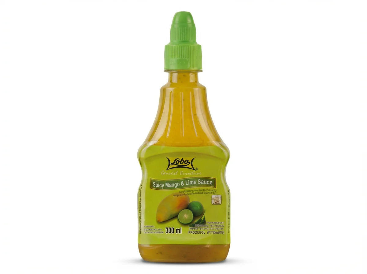 Lobo Spicy Mango & Lime Sauce 300ml - Asiatische Saucen bei Sairas Hamburg