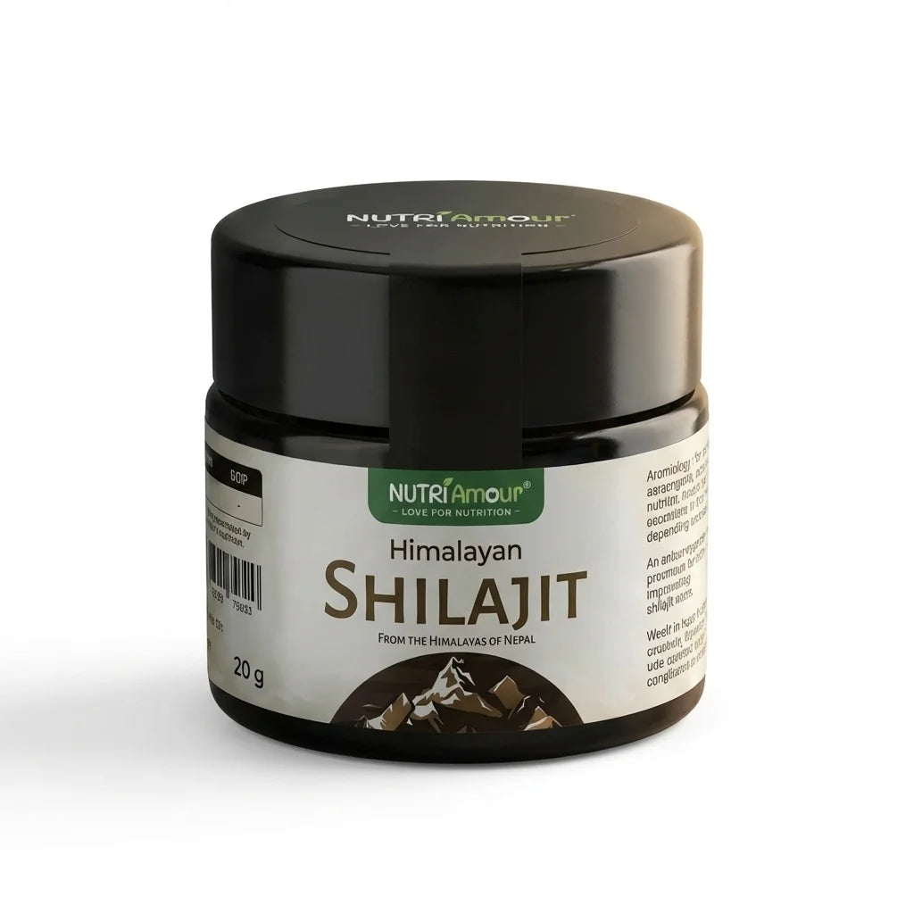 NutriAmour Shilajit Harz : Reines Superfood aus dem Himalaya bei Sairas Hamburg
