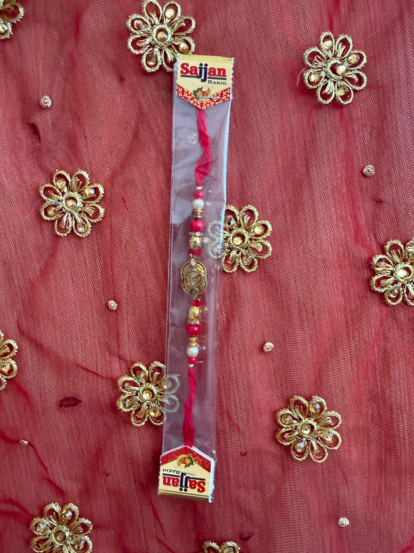 Designer Thread Rakhi - Style 08 (1 Pc) - SAIRAS Hamburg Raksha Bandhan 2026