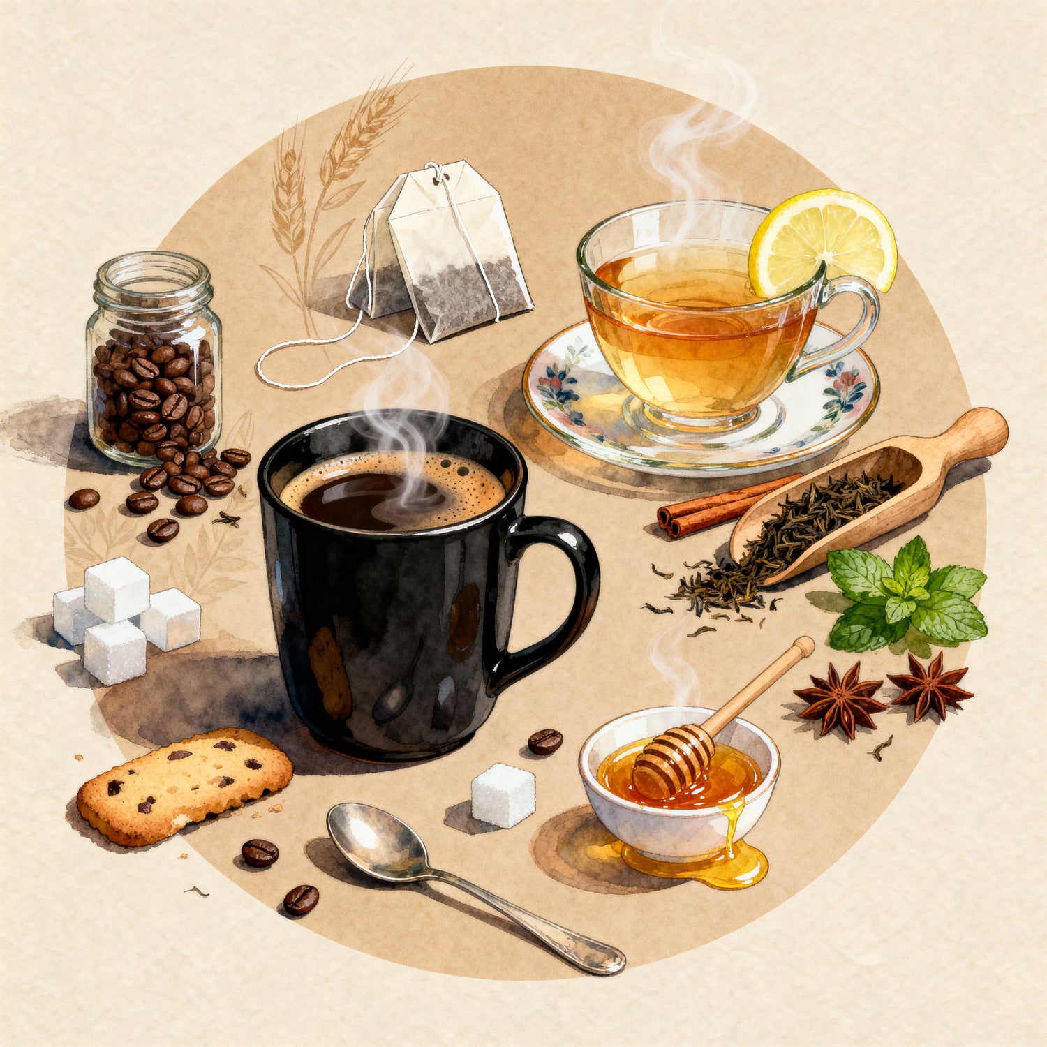 Tee, Kaffee - Indischer Lebensmittelladen Hamburg Deutschland