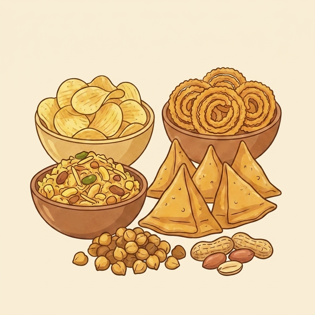 Snacks & Sweets - Authentische Auswahl bei Sairas Hamburg