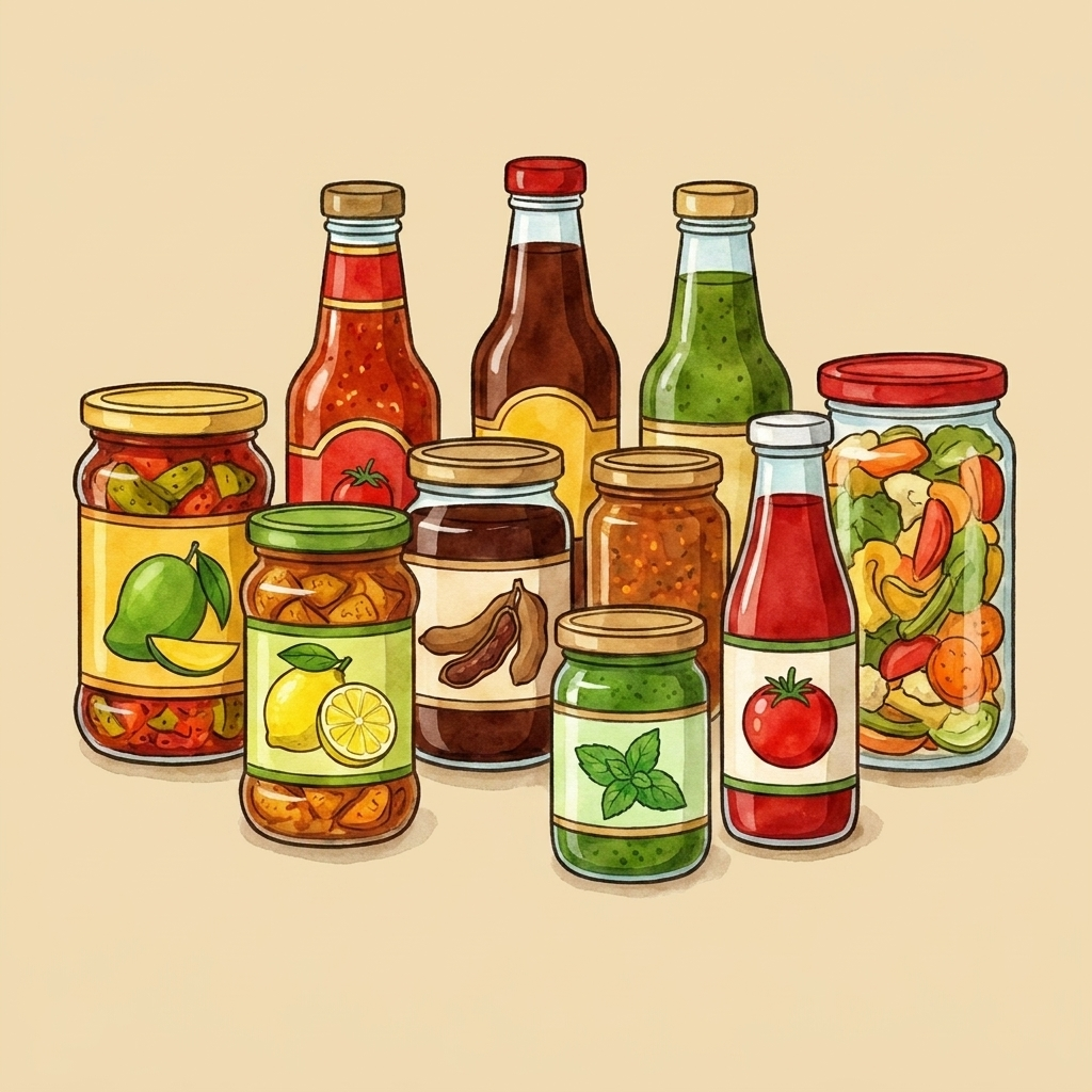 Soßen Chutney & Pickles - Authentische Auswahl bei Sairas Hamburg