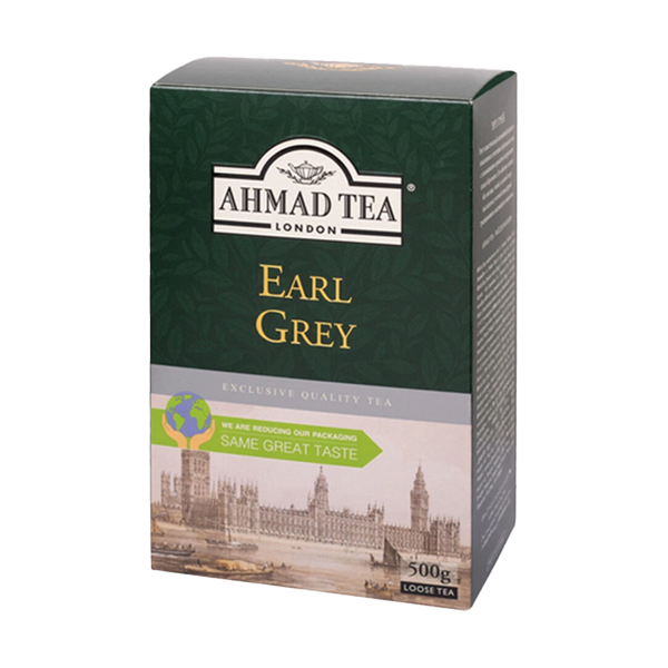 Ahmad Earl Grey Loser Schwarztee 500g Packung - Schwarztee bei Sairas Hamburg