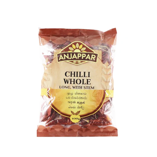 Anjappar Dried Chilli with Stem Gewürze/Spices