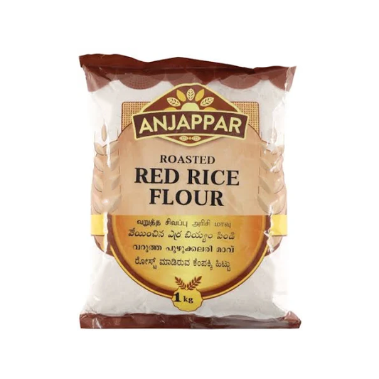 Anjappar Roasted Red Rice Flour 1Kg Reis