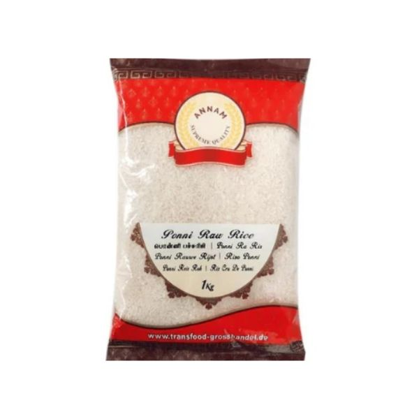 Annam Ponni Raw Rice 1 Kg Reis