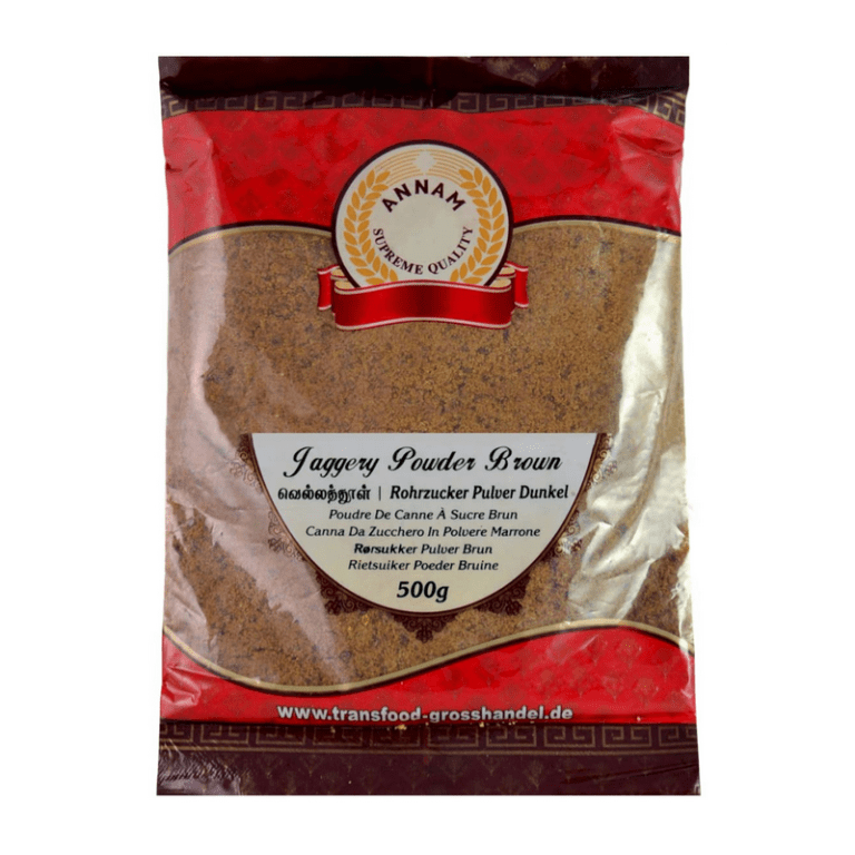 Annam Dunkler Rohrzucker 500g - Zucker bei Sairas Hamburg.