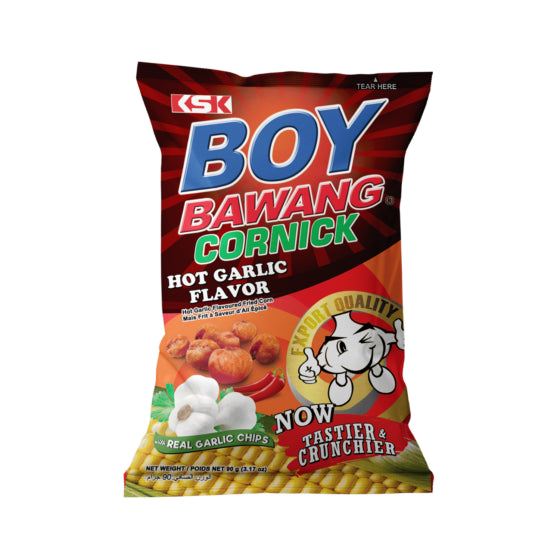 Boy Bawang Cornick hot Garlic Flavor 90g Produktbild