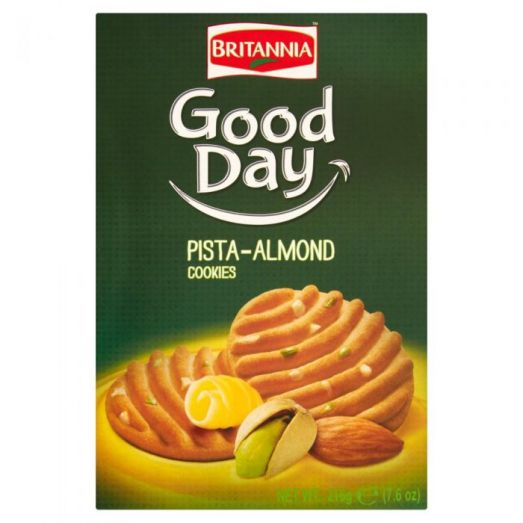 Britannia Good Day Pistachio Almond Cookies 216g Produktbild