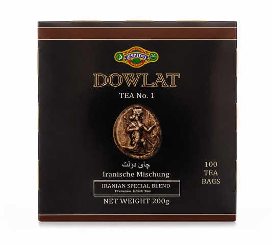 Espido Dowlat Schwarztee - 100 Aufgussbeutel