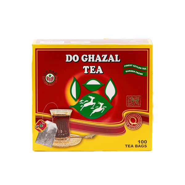Do Ghazal Tea Pure Ceylon Tea 100 Bags