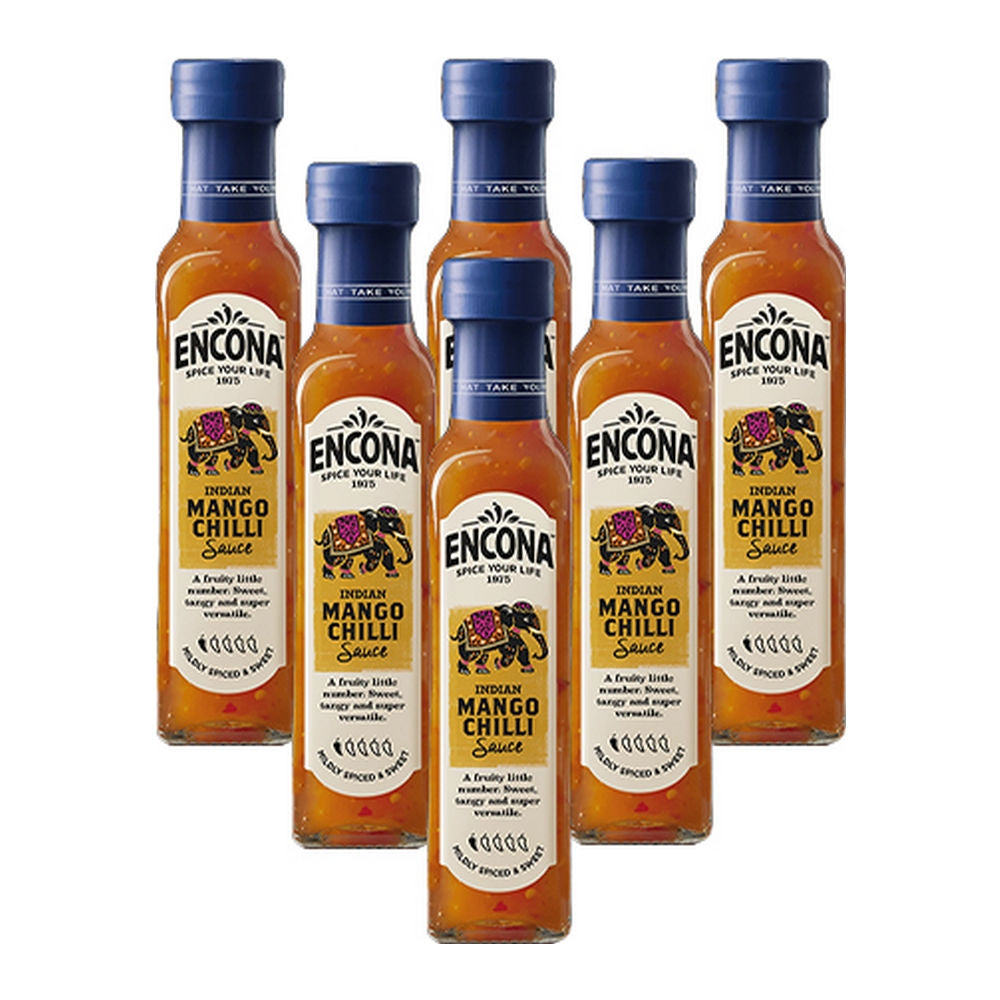 Encona Indian Mango Chilli Sauce 142ml Produktbild