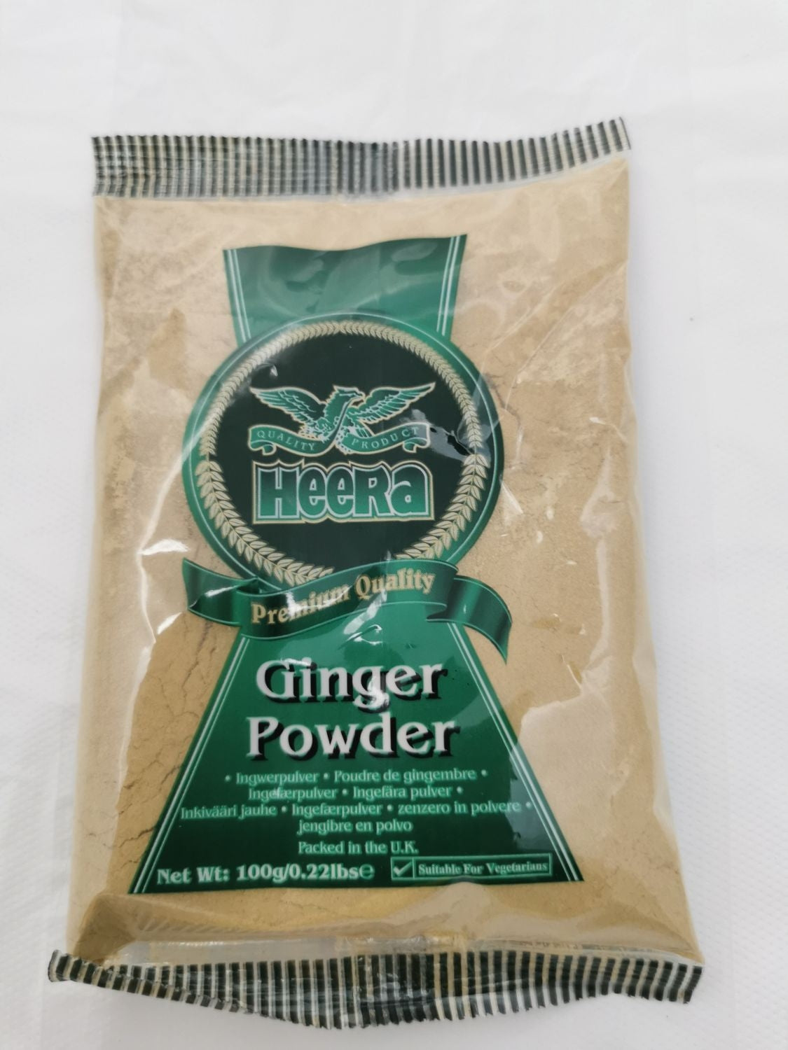 Heers Ginger Powder 100g Produktbild