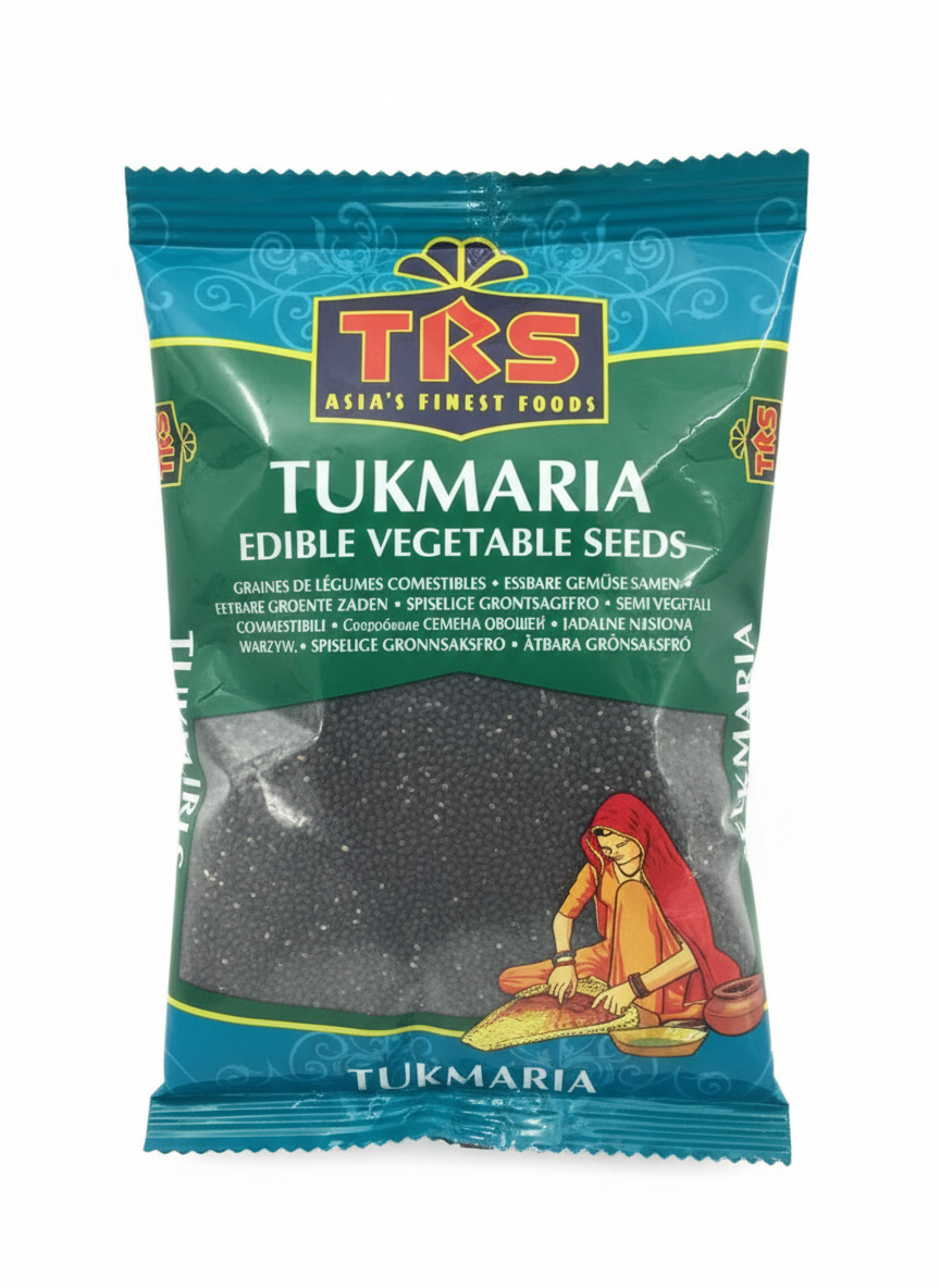 TRS TRS Tukmaria (Basil Seeds) 100g - Indische Lebensmittel bei Sairas Hamburg