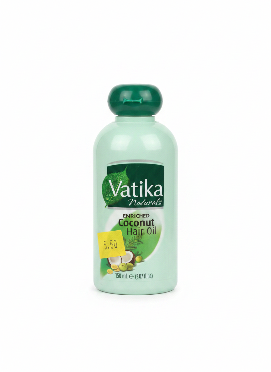 Dabur Dabur Vatika Hair Oil Enriched Coconut (150ml) - Indische Lebensmittel bei Sairas Hamburg