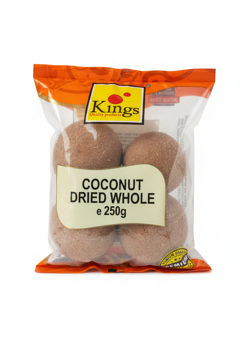 Kings Kings Dried Coconut Whole 250g - Indische Lebensmittel bei Sairas Hamburg
