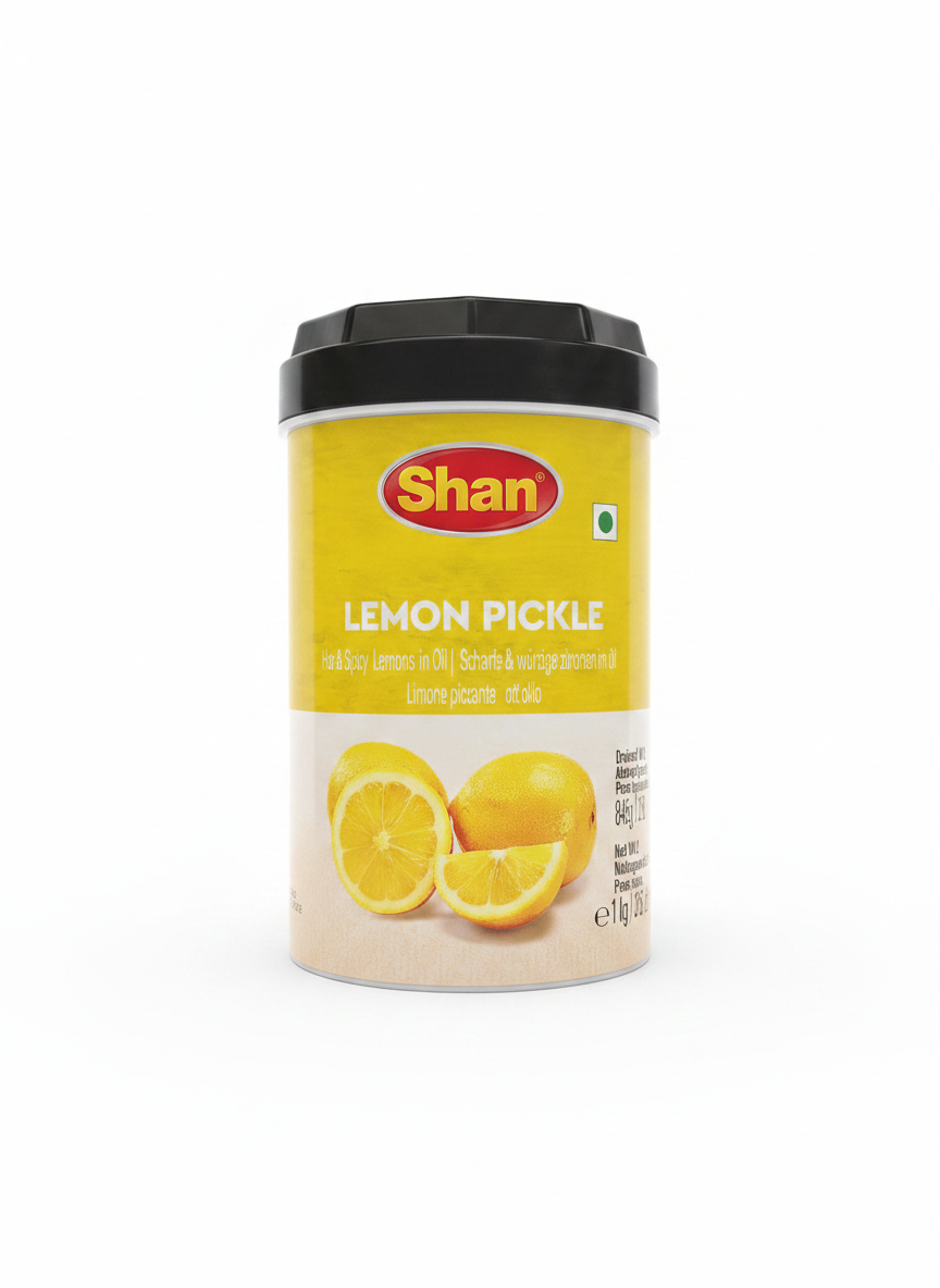 Shan Shan Lemon Pickle 1Kg - Indische Lebensmittel bei Sairas Hamburg