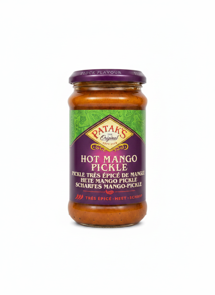 Pataks Pataks Mango hot Pickle - Indische Lebensmittel bei Sairas Hamburg