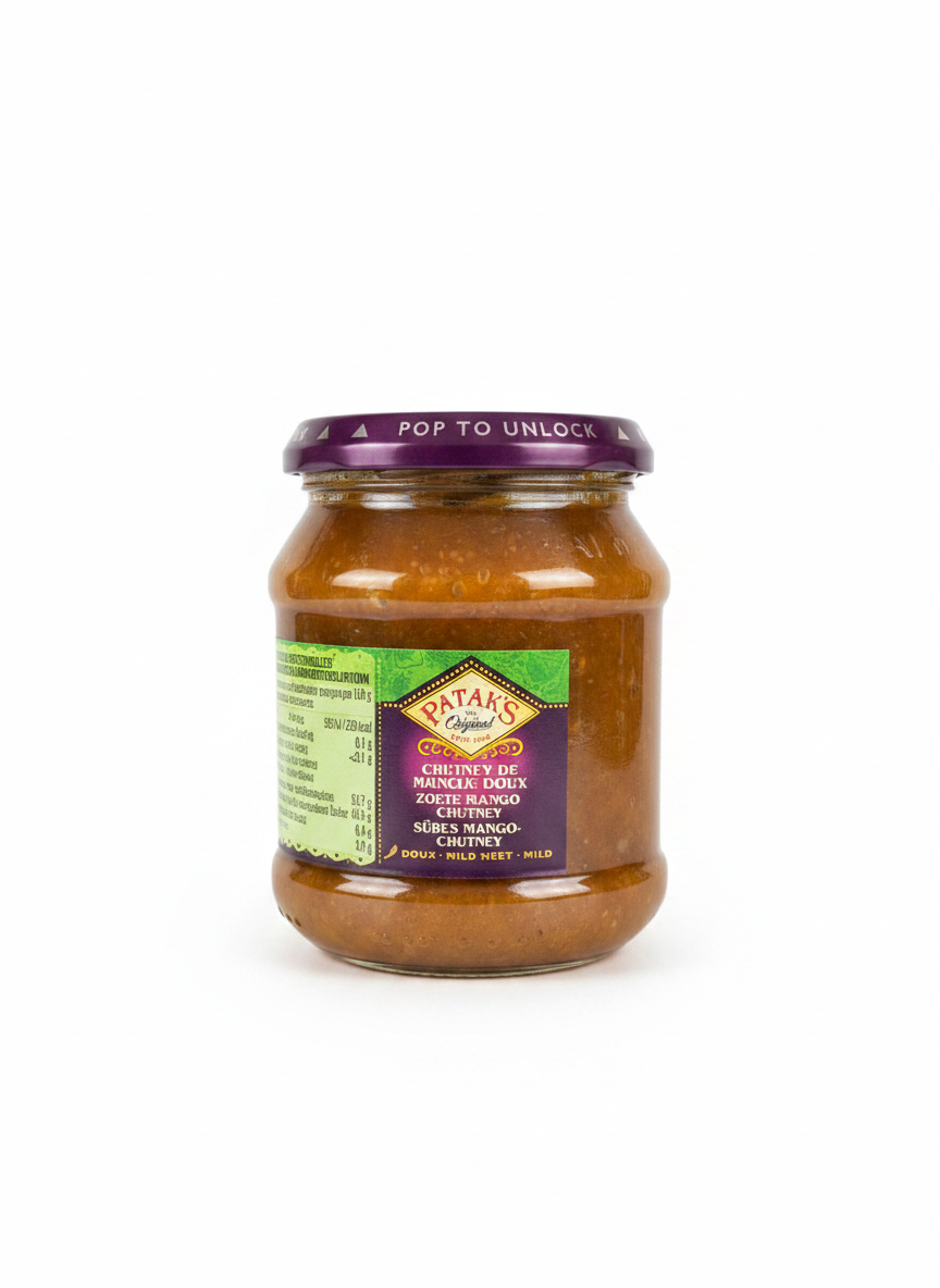 Pataks Pataks Sweet Mango Chutney 340g - Indische Lebensmittel bei Sairas Hamburg