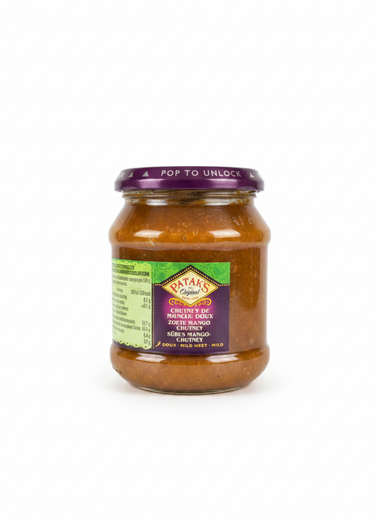 Pataks Pataks Sweet Mango Chutney 340g - Indische Lebensmittel bei Sairas Hamburg