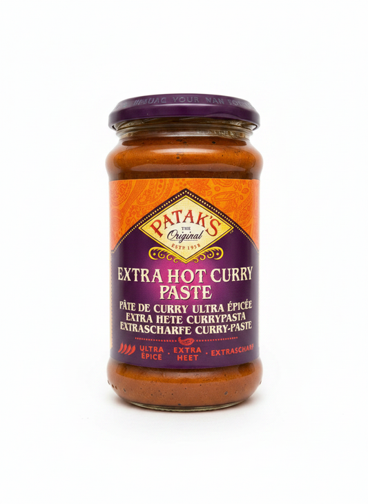 Pataks Pataks Extra Hot Curry Paste 283g - Indische Lebensmittel bei Sairas Hamburg